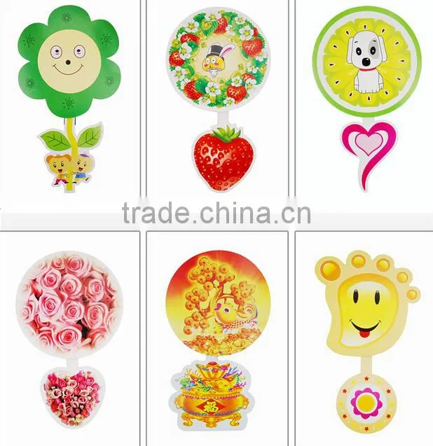 Fashion Electromotion Home Decorate Sticker Swing Card