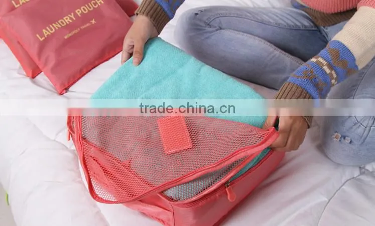 Wholesale Stock Small Order Business Trip Clothes Finishing Storage Bag