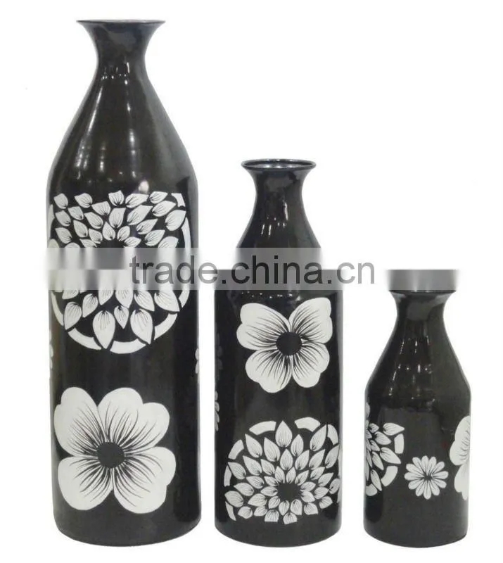 Hand painted vase