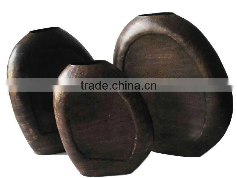 Wooden Flower Vases