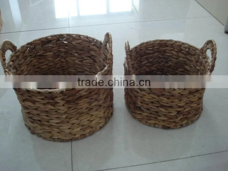 handcraft water hyacinth basket