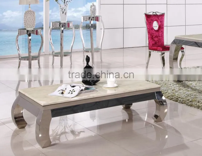 C8051 marble top, glass top modern design center coffee table