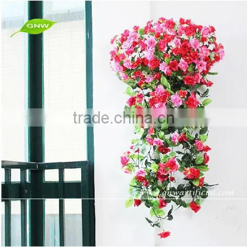 GNW FLV08 Fashion Artificial Ivy Vine Leaves Fake Foliage Flower Garland Plants Home Decoration for sale