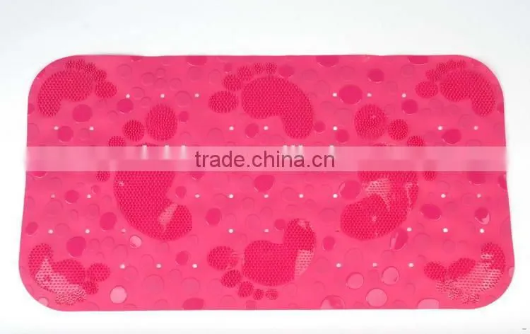 Bottom price useful anti-slip pvc applique heated bath mats