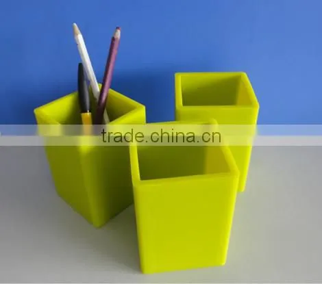 unbreakable silicone pen container eco friendly