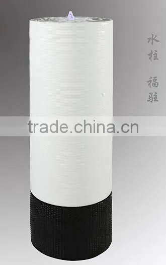home simple decorations decorative water fountain fiberglass water tank
