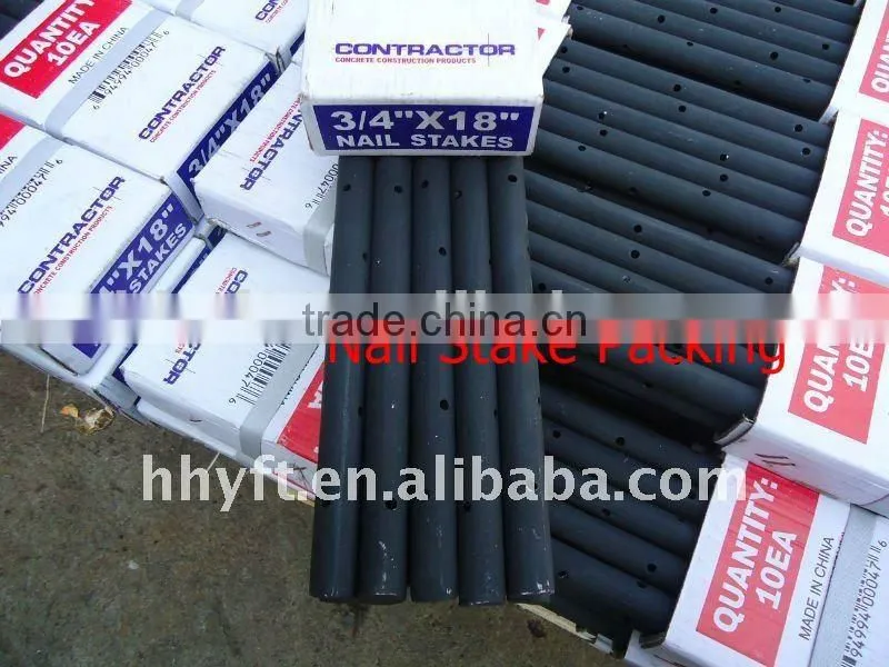 Factory Price of Square Nail Stakes/Round Nail Stakes on sale