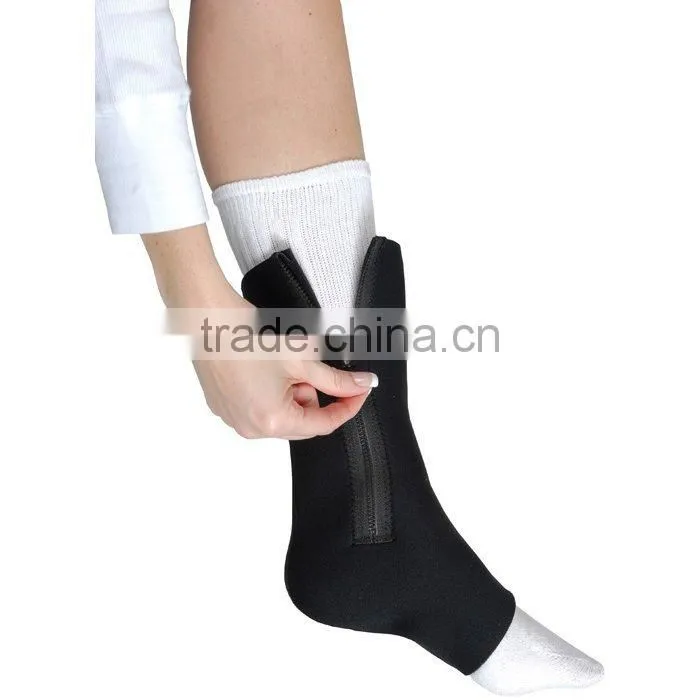 New Ankle brace Zip Up Compression Support One Size Fits All