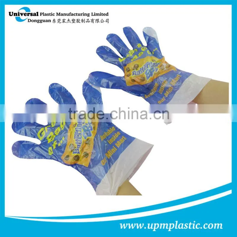 Disposable PE clear plastic gloves