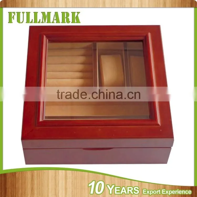 Top grade promotional custom made wood watch box