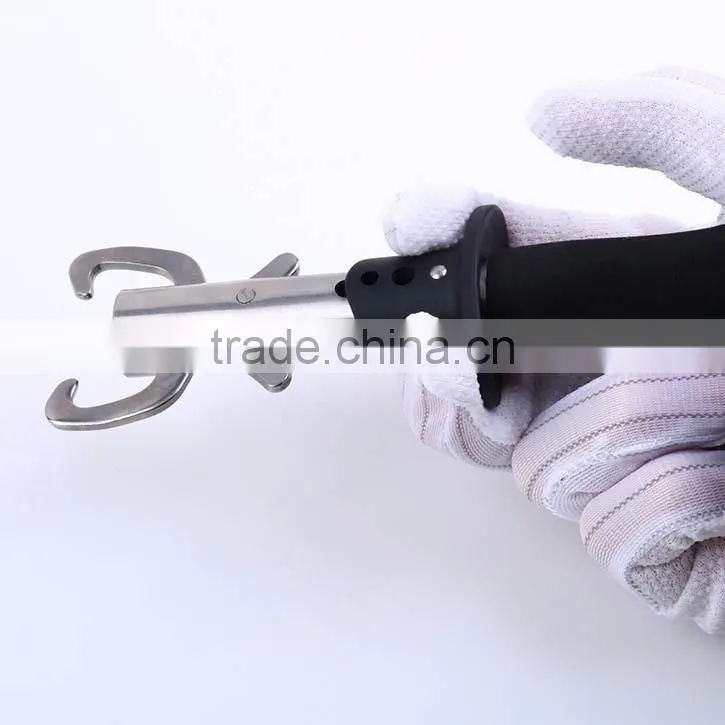 Fish Grip Lip Trigger Lock Fishing Tackle Gripper Grabber Grab Scale Fishing Tool