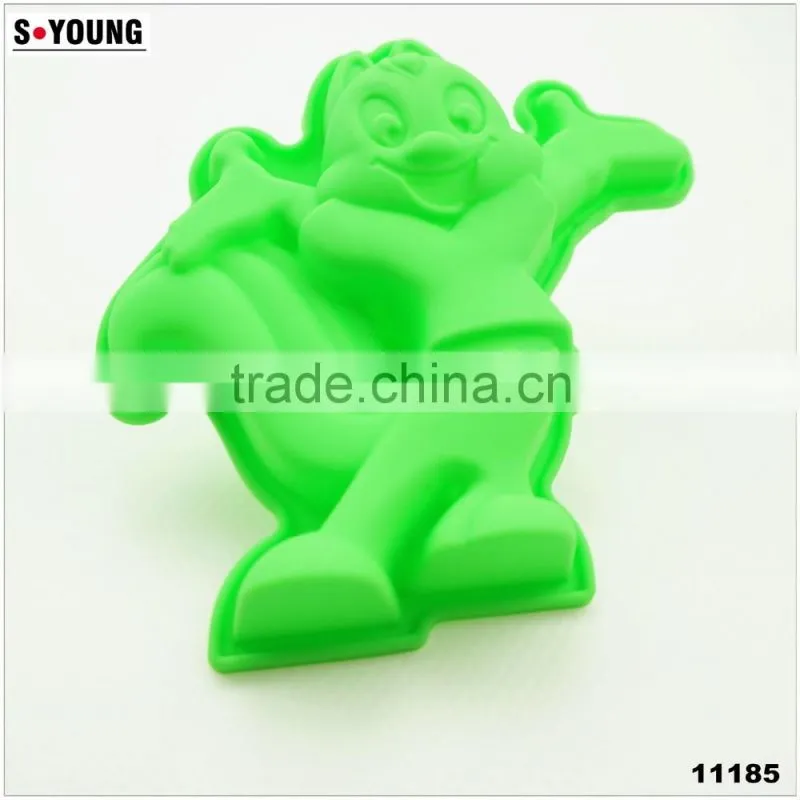 11185 Rabbit Shape Silicone Chocolate Mold for Christmas Gift
