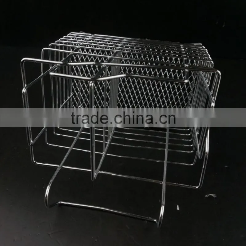 43005 Steel Wire Sink Basket Cutlery Holder Cooking Utensils Storage Kitchen Rack