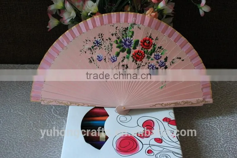 Spanish style hand held fan for souvenir