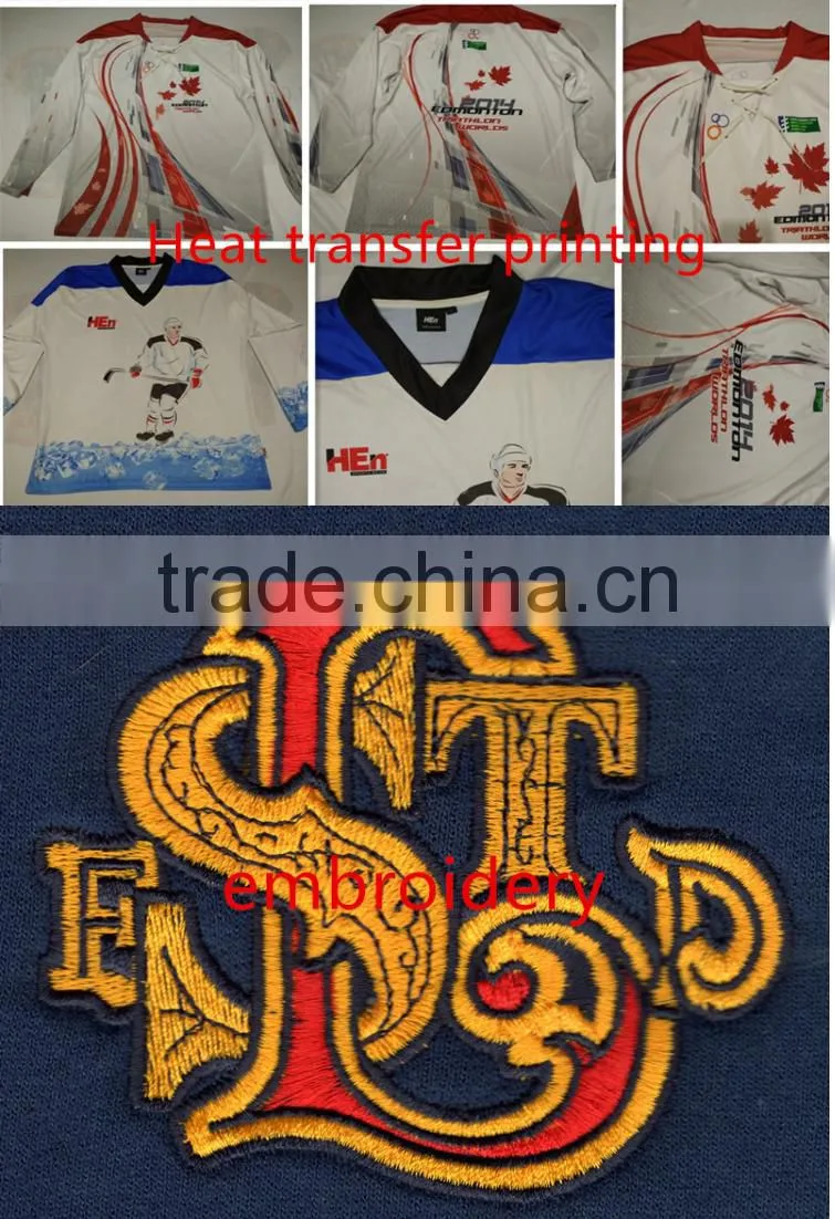 Top quality uniform custom funny hockey jersey