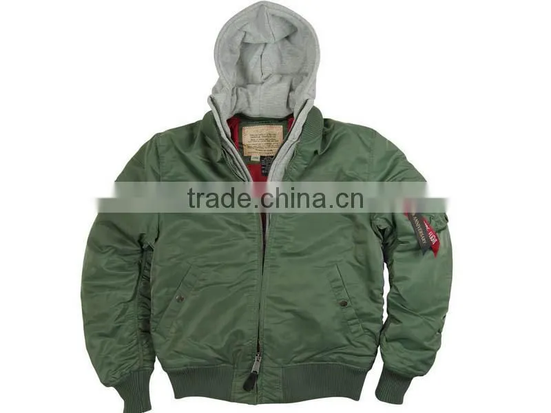 Seibertron MA-1 D-TEC flight jacket Navy jacket coat Pilot jacket