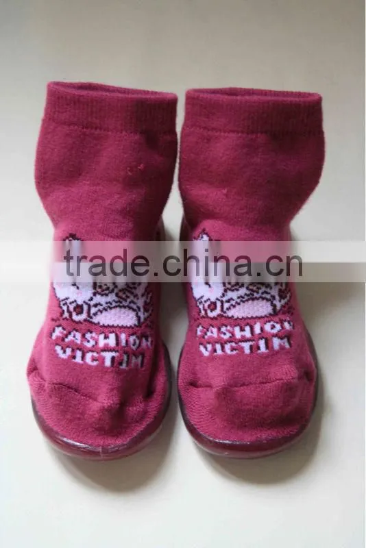 Baby socks like shoe