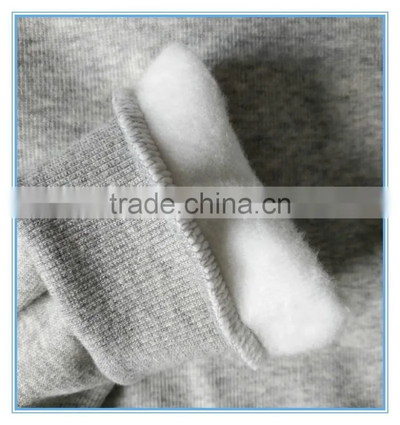 New Design Polyester/Cotton Kids Hoodies without Hood Thick Fleece Pullover Hoodie Sweatshirt