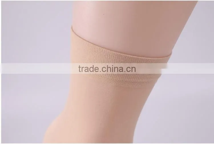 Amazing 10 Pairs/ lot Black nude Pure Color Short Sock Thin Transparent Crystal Silk Socks Girl Summer Women's Socks