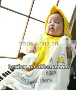 high quality baby animal towels in cotton material