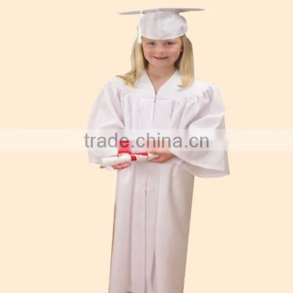 graduation gown child, children graduation gown, red kindergarten graduation gown