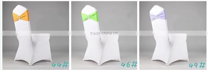 Big Discount Lavender Lycra Chair Bands with Round buckle Lycra Chair Cover Sash Bands for Weddings Events Decoration