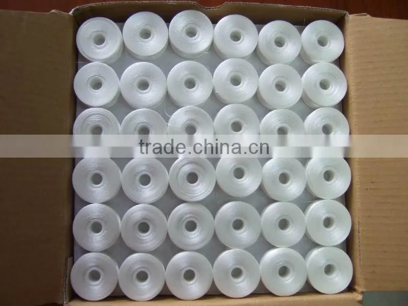 paper side coil bobbin thread CORE , embroidery thread, thread