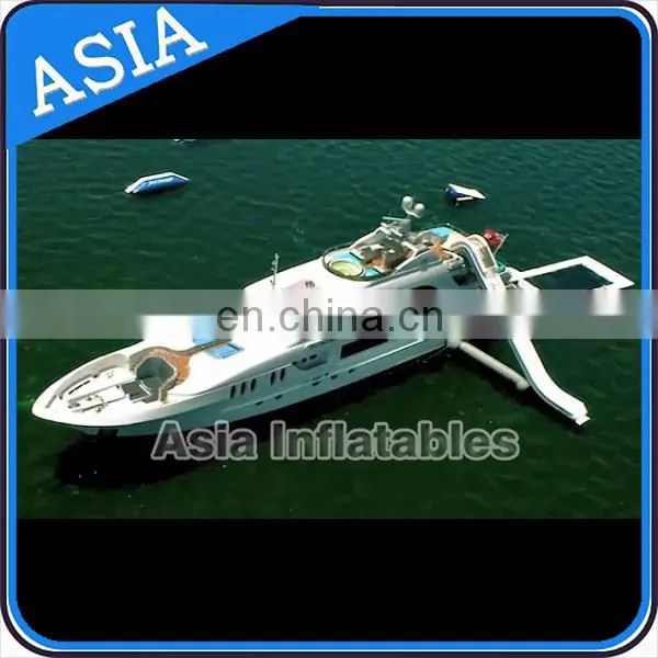High Quality Carzy Yacht Inflatable SlideCustomized Inflatables Slide for Yacht
