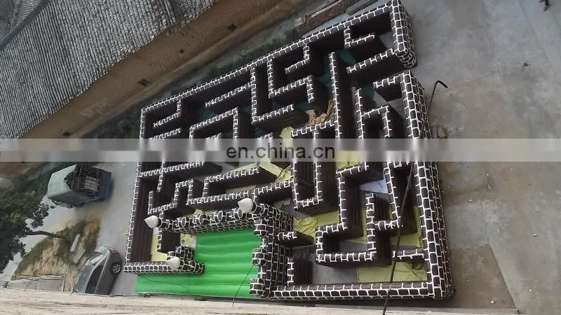 commercial outdoor inflatable maze for sale with EN14960 ,SGS,CE,UL certification
