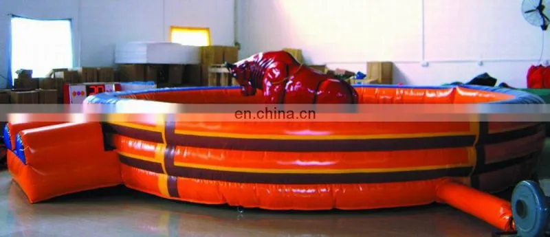 2017 Most Popular Machine Outdoor Sport Games Adults inflatable Rodeo bull