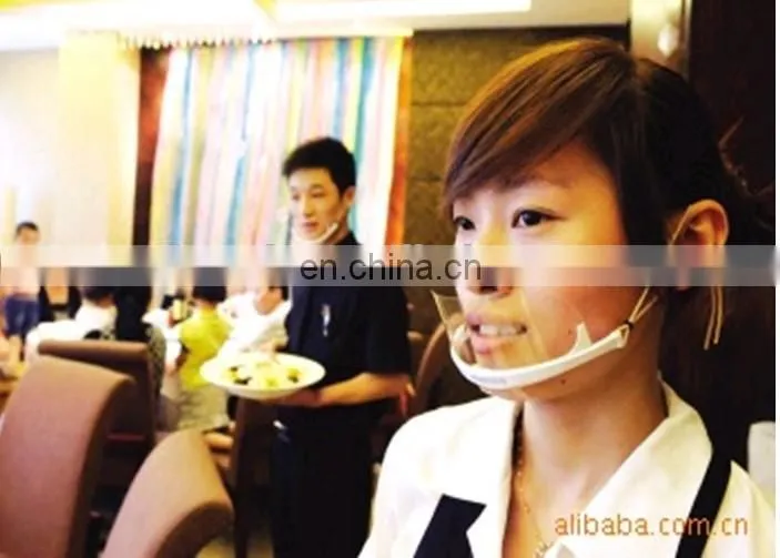 Disposable Chear Plastic Face Mask for Restaurant