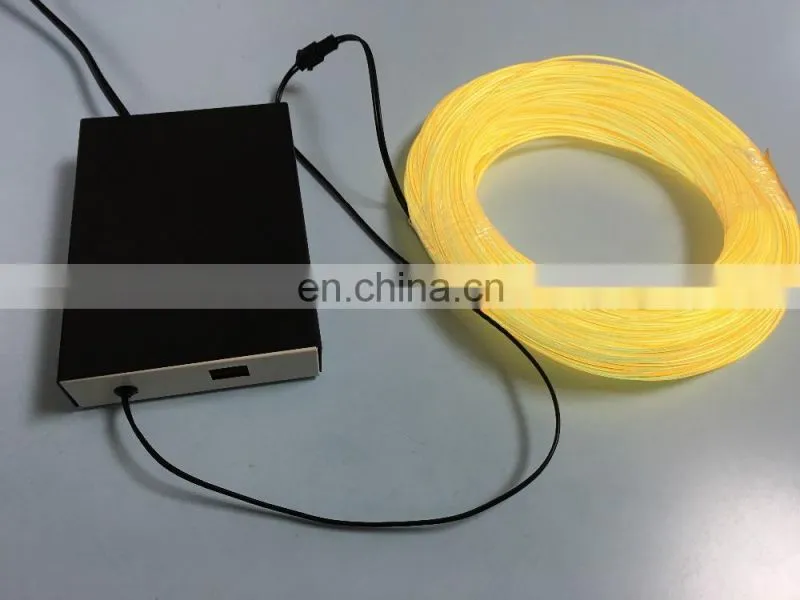 car decorative cold light el wire neon rope light