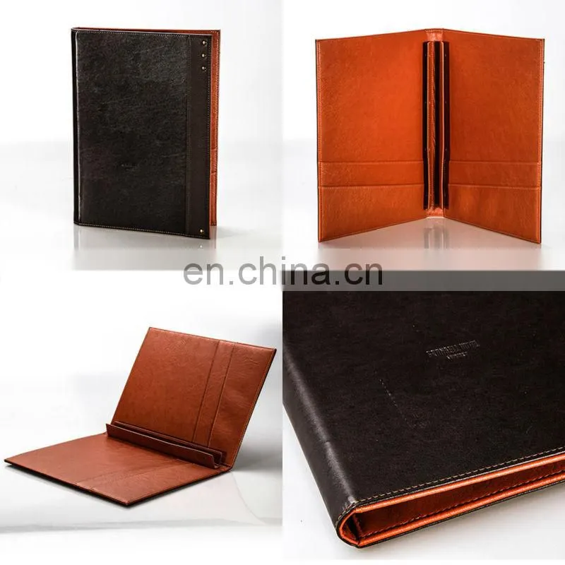Fashion Design Handcrafted Leather Car Registration Document Holder