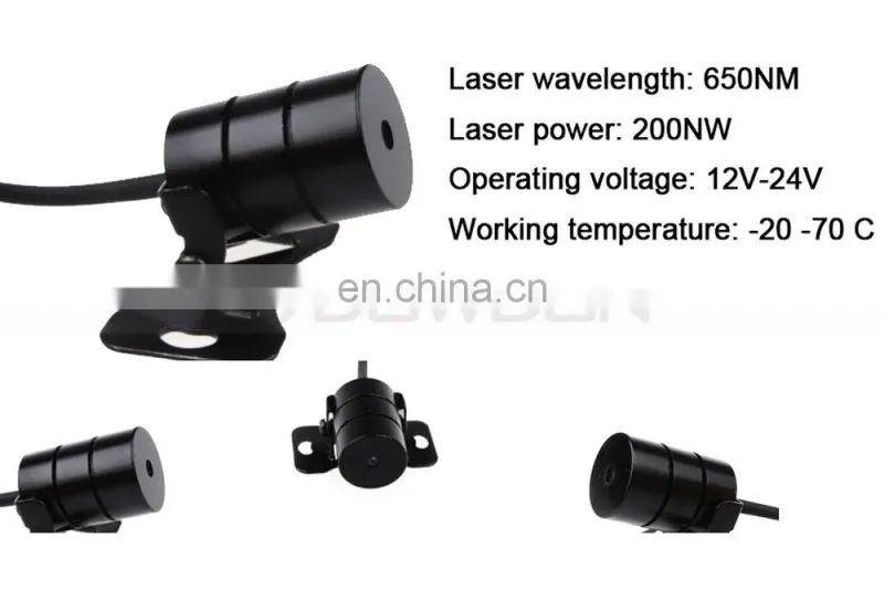 Car Laser Fog Light Rear Anti-Collision Driving Safety Signal Warning Lamp Car Warning Light