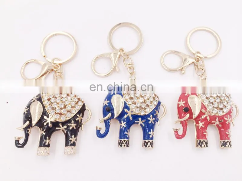 New Fashion High Quality Creative Small Gifts Popular Key Chain Elephant Pendant Key Chain
