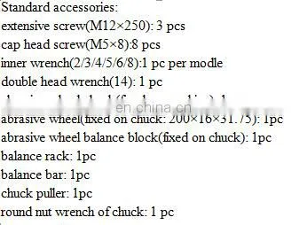 M7125A-1 new condition surface grinding machine price grinding wheel with CE