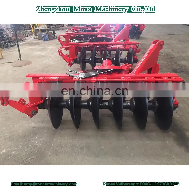 Farm machinery mini tractor rotary disc tillage plow
