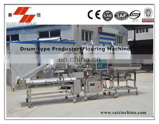 Manufacturer Automatic Drum-type Preduster(Flouring Machine)