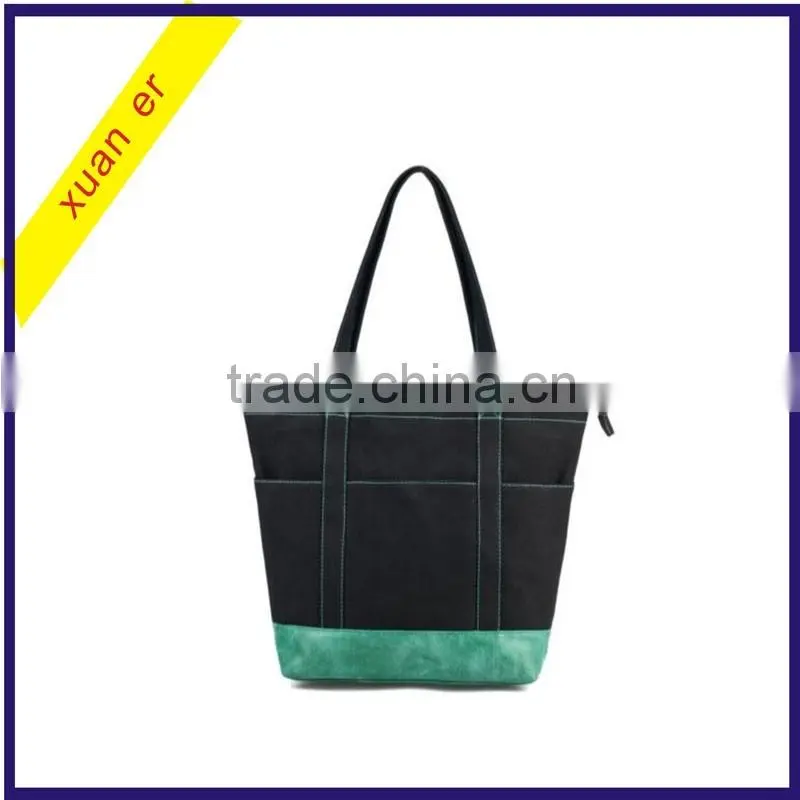 2016 new products canvas ladies handbags from china supplier