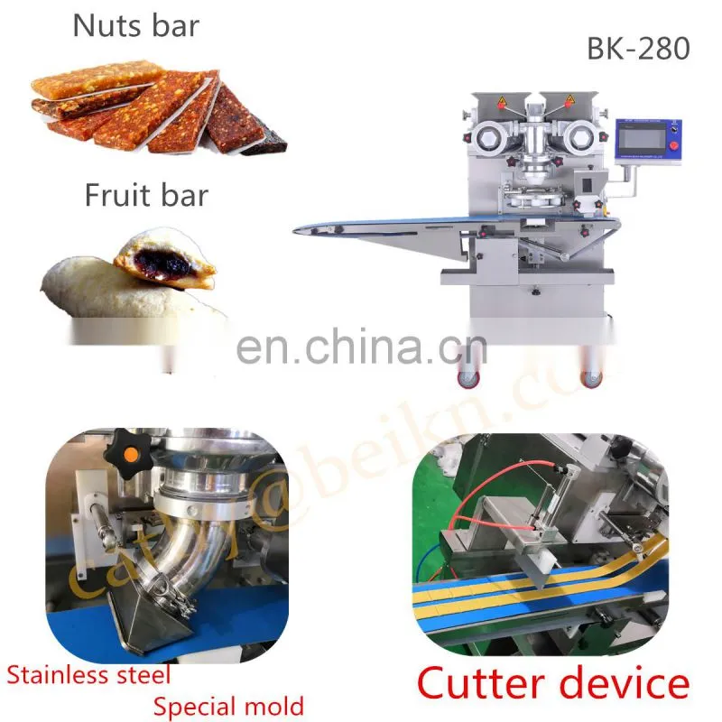 European popular stuffed cookies date bars energy balls processing machine