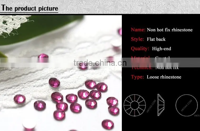 W0821 China wholesale nail rhinestone flat back,flat back rhinestone nail,Flat back nail rhinestone
