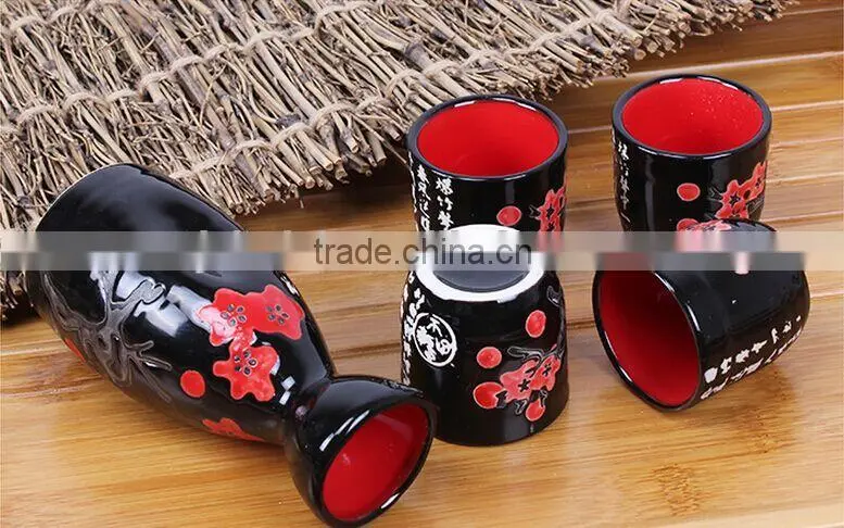 HOT!!Ceramic wine gift set wine accessories set