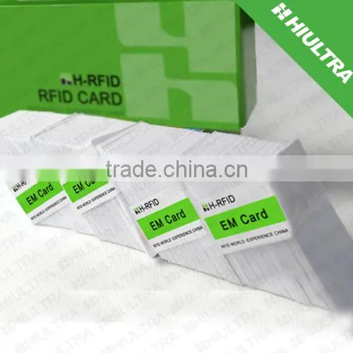 Hot ! 125KHZ EM4200 /TK4100/ T5577PVC rfid card with 16 years experience