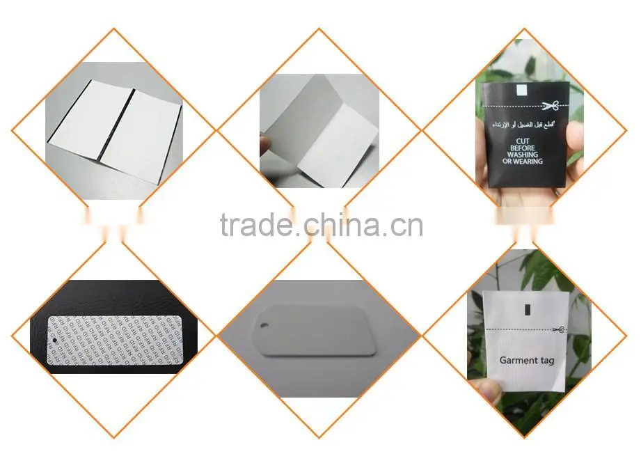2015 New Products Washable Adhesive Rfid Clothing Tag