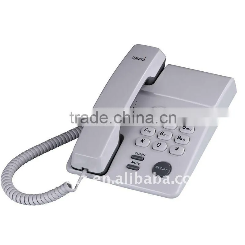 Corded phone, caller ID telephone, simple use, portable and economical, best telecommunication products.