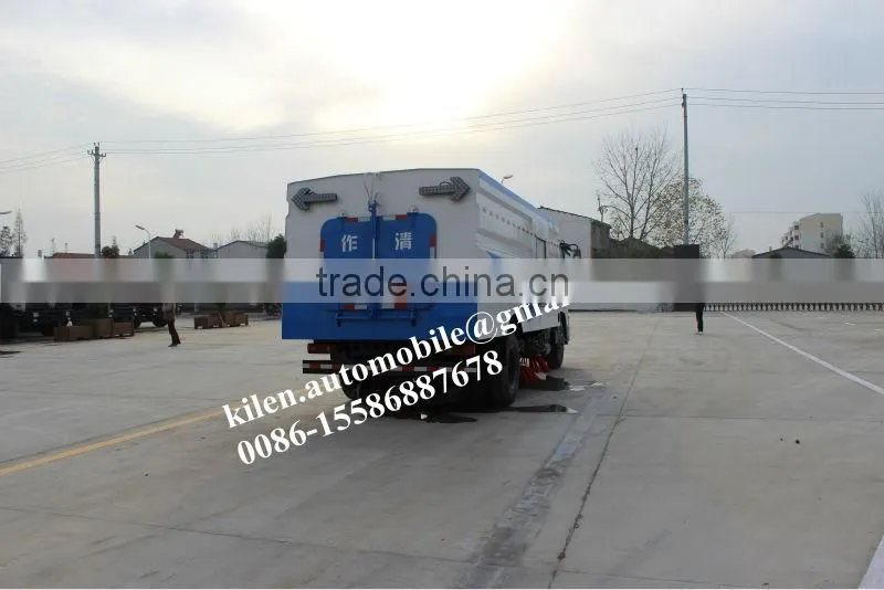 Dongfeng 4*2 street cleaning electric vehicle