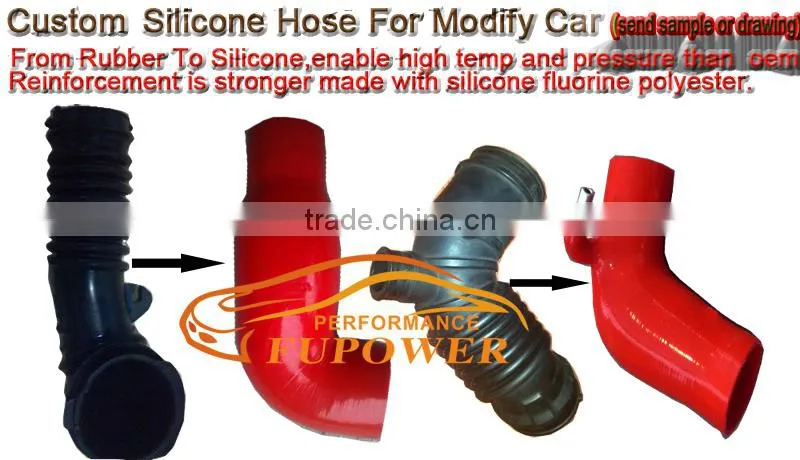 Custom Made Silicone INTERCOOLER TURBO HOSE/ SILICONE Boost pipe /Air intake hose For mustang v6 v8 289 302