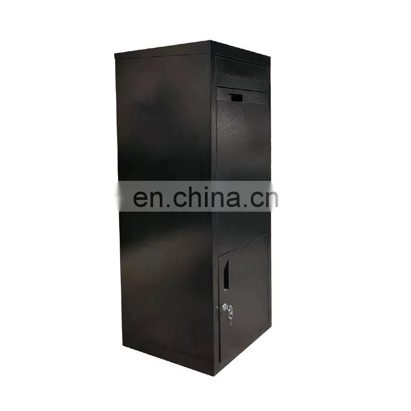 Large Package Waterproof Outside Metal Steel Letter Mail Mailbox Post Wall Mount Outdoor Smart Parcel Delivery Drop Box