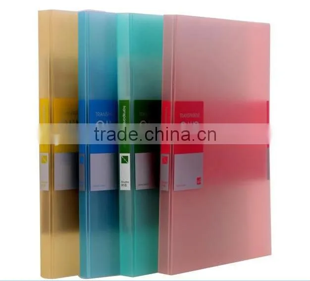 Clip File Type and PP Material a4 hard plastic file folder