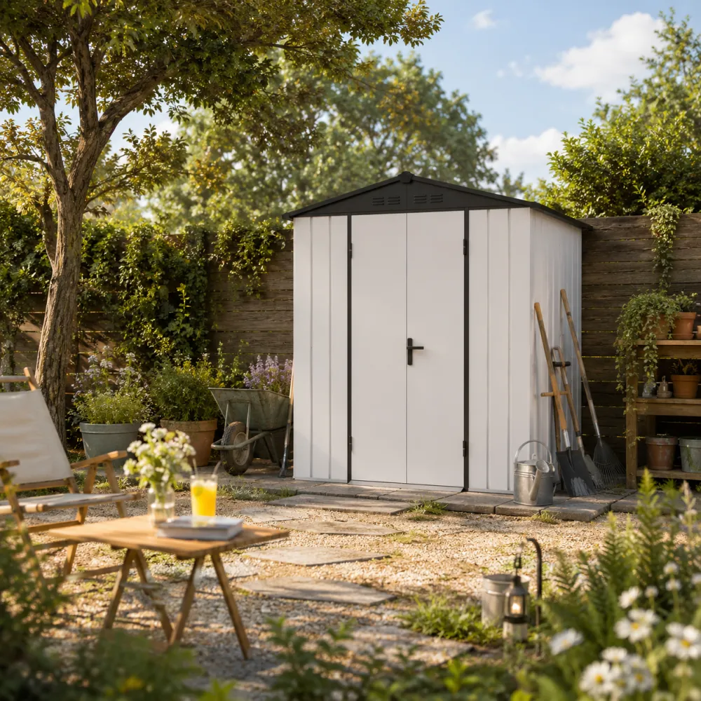 What Should Importers Look for When Buying Metal Garden Sheds?